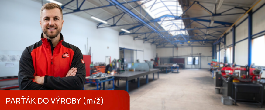 obsazujeme pozici - parťák do výroby